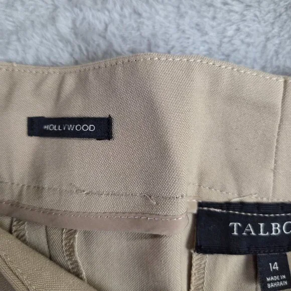 Talbots Pull-On Dress Pants Beige Women’s Size - Picture 6 of 9